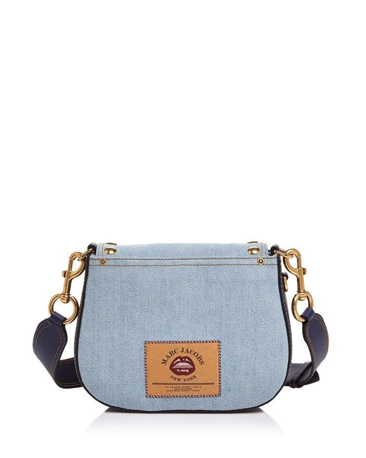 商品Marc Jacobs|单宁铆钉马鞍包,价格¥1514,第5张图片详细描述