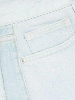 商品FRAME|Le Brigette Mid-Rise Two-Tone Denim Shorts,价格¥337,第4张图片详细描述