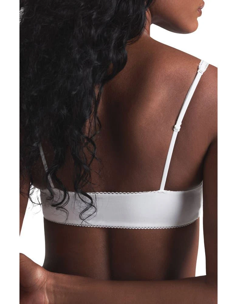 商品SKIMS|2-Pack Fits Everybody Picot Skimpy Scoop Bralettes,价格¥221,第3张图片详细描述