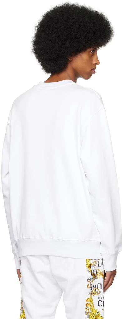 商品Versace|White V-Emblem Sweatshirt,价格¥457,第3张图片详细描述