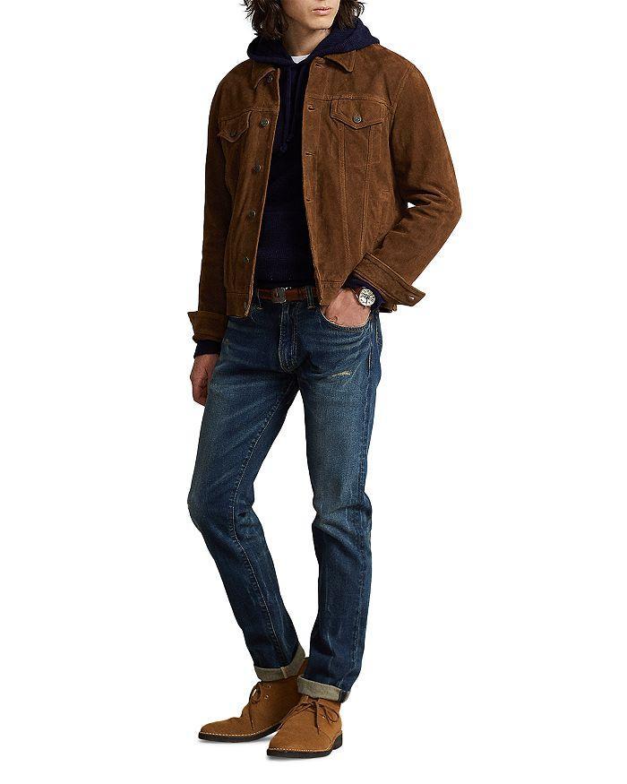 商品Ralph Lauren|Suede Trucker Jacket,价格¥3865,第4张图片详细描述
