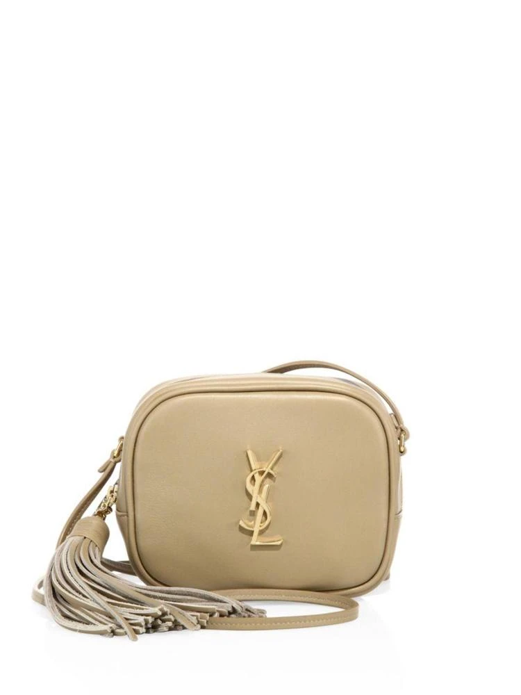 商品Yves Saint Laurent|Leather Monogram Blogger Bag,价格¥5218,第1张图片