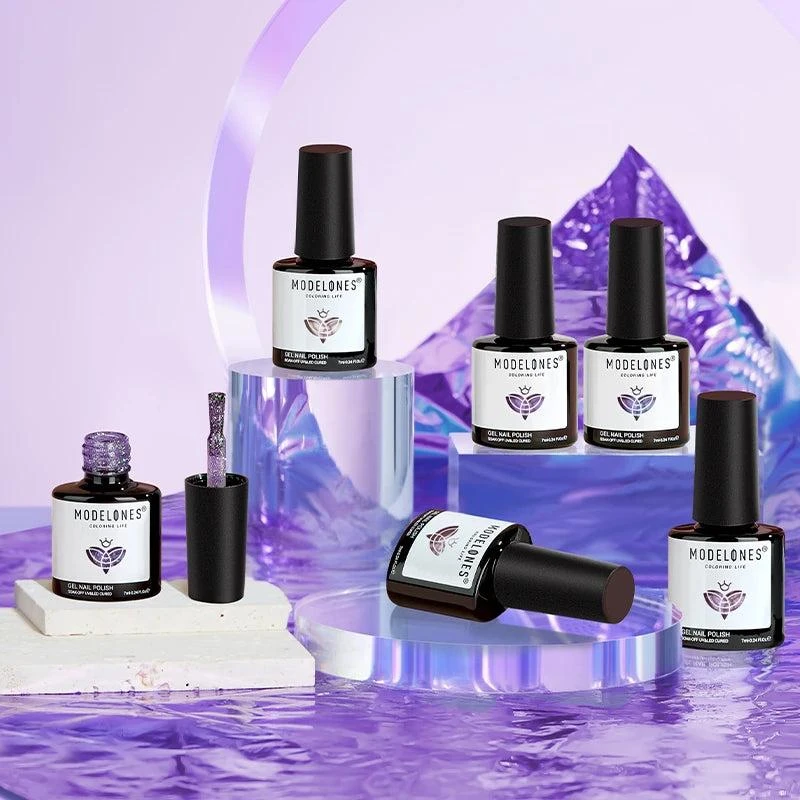 商品[国内直发] MODELONES|6 Shades Gel Nail Polish Set Collection,价格¥140,第1张图片
