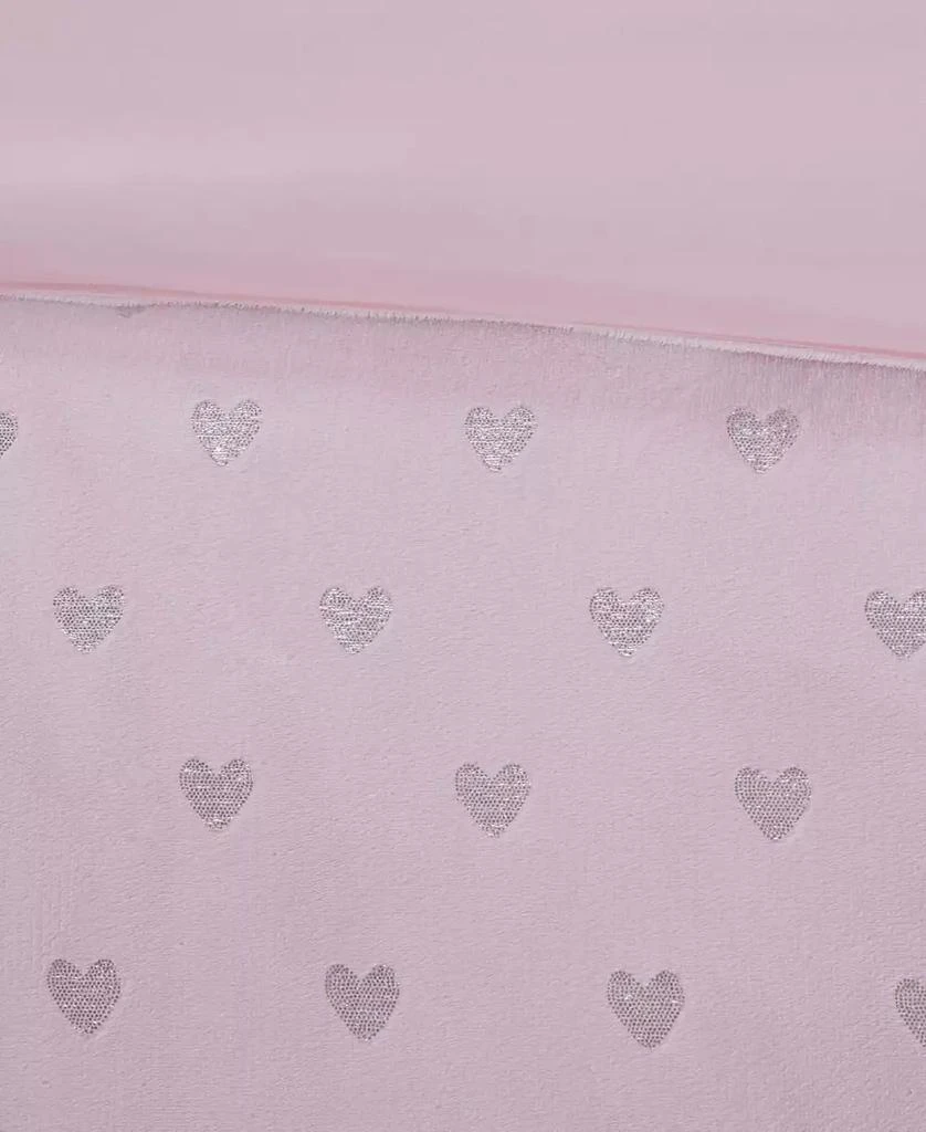 商品Intelligent Design|Rosalie Metallic Heart 3-Pc. Comforter Set,价格¥652,第4张图片详细描述