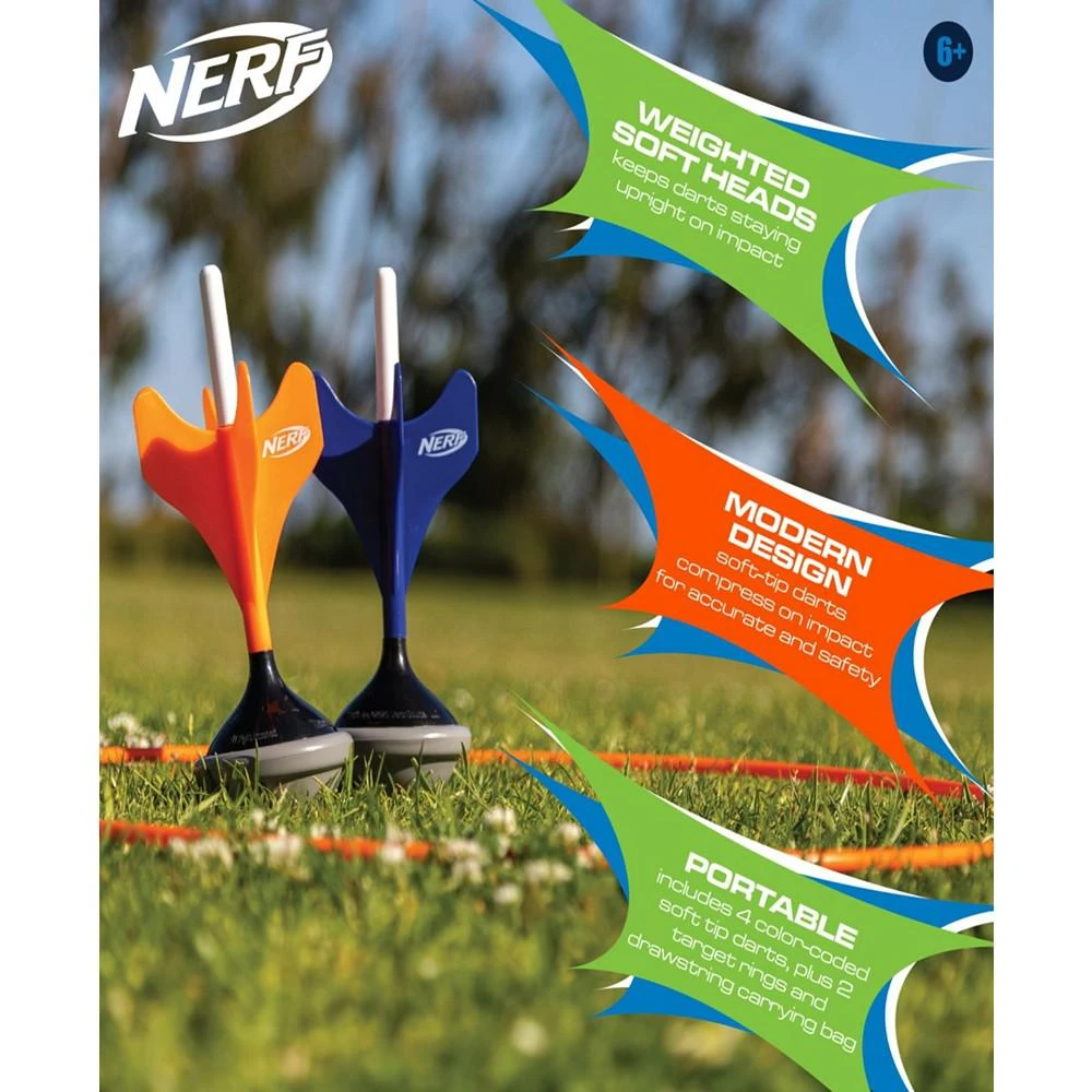 商品Nerf|Soft Tip Lawn Dart Game Set with Storage Bag,价格¥181,第5张图片详细描述