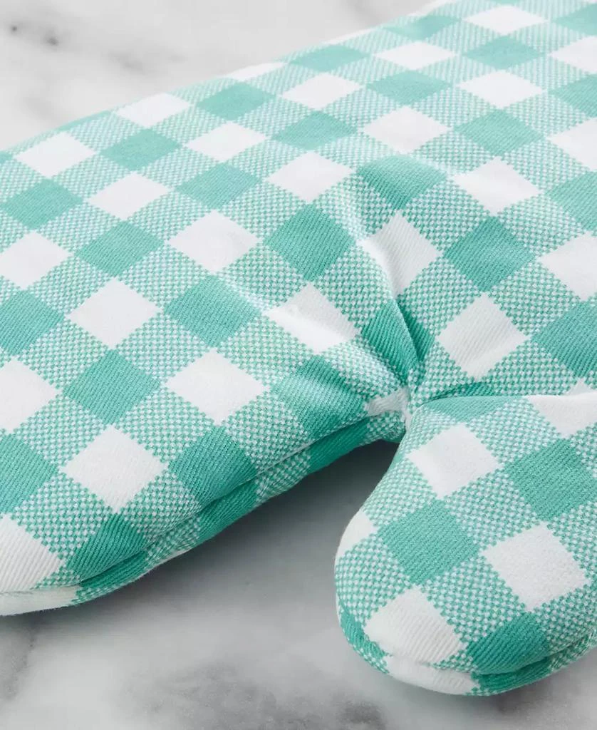 商品KitchenAid|Gingham Oven Mitt 2-Pack Set, 7" x 13",价格¥299,第3张图片详细描述