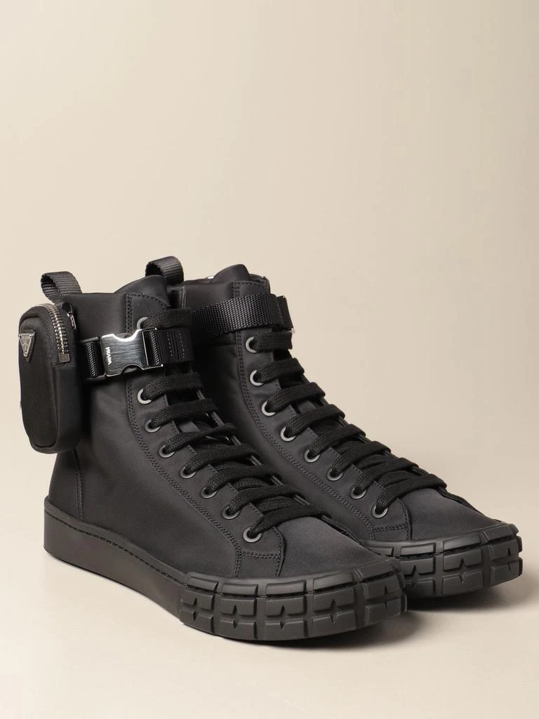 商品Prada|Prada sneakers in re-nylon gabardine with mini container,价格¥6958,第2张图片详细描述