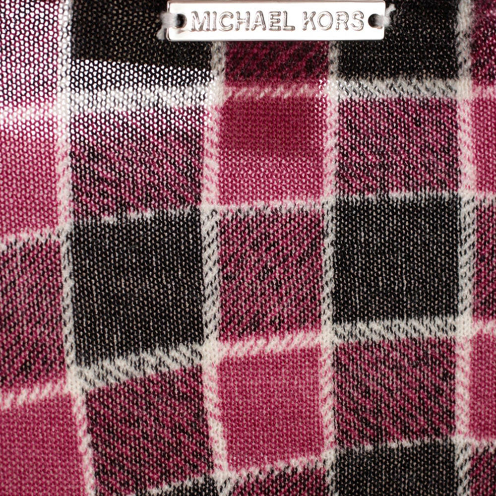 Michael Kors 迈克高仕 女士石榴红套头衫  MU96NZKBYL-GARNET商品第3张图片规格展示