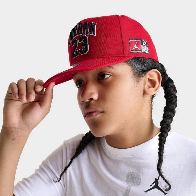 商品Jordan|Big Kids' Jordan Jersey Snapback Hat,价格¥112,第2张图片详细描述