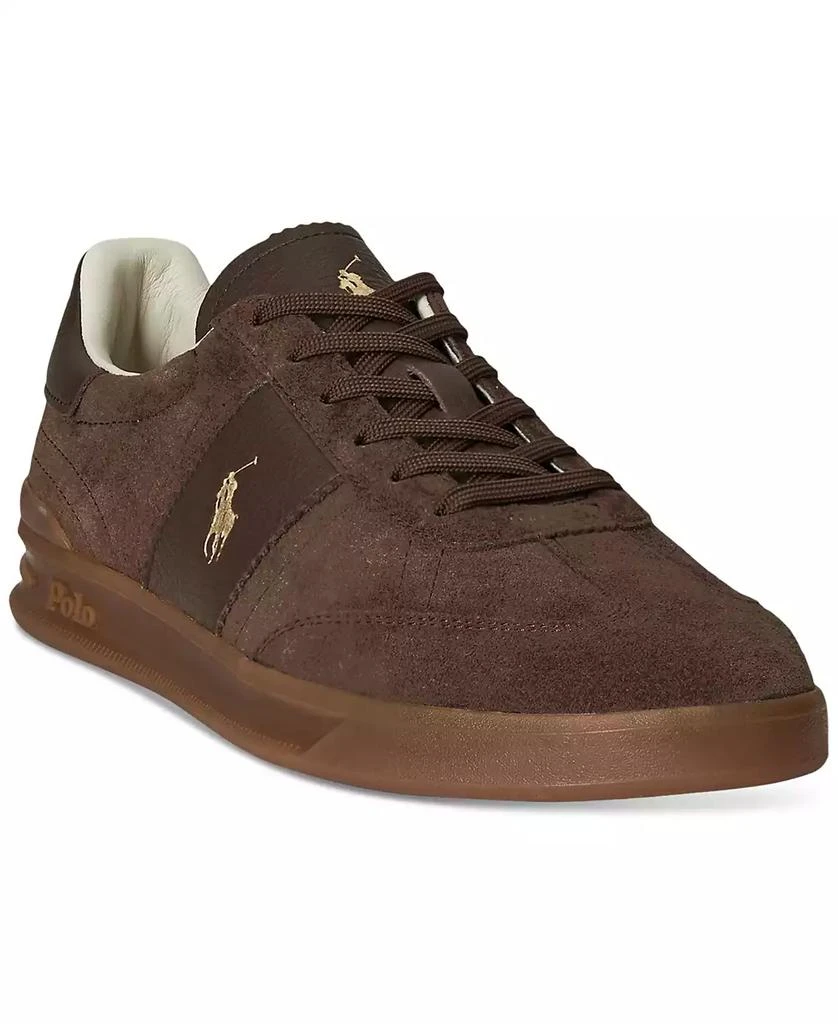 商品Ralph Lauren|Men's Heritage Aera Suede Sneakers,价格¥943,第5张图片详细描述