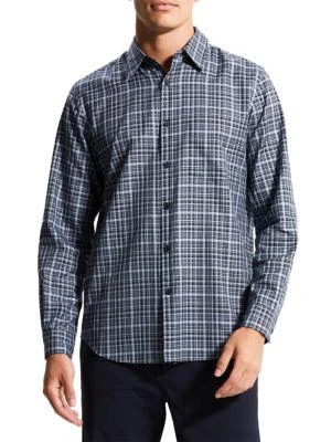 商品Theory|Irving Flannel Standard-Fit Long-Sleeve Shirt,价格¥676,第1张图片