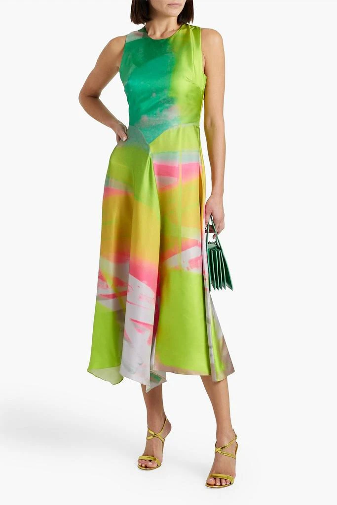 商品ROKSANDA|Printed silk-satin midi dress,价格¥6992,第2张图片详细描述