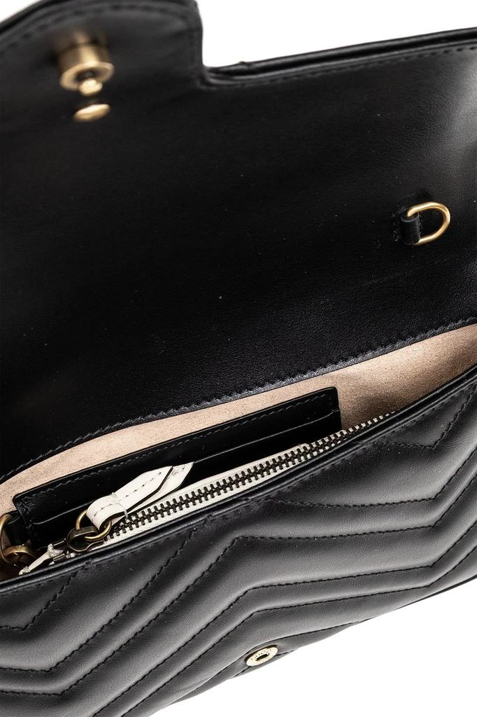 商品Gucci|Gucci GG Marmont Detachable Card Case Mini Shoulder Bag,价格¥12006,第4张图片详细描述