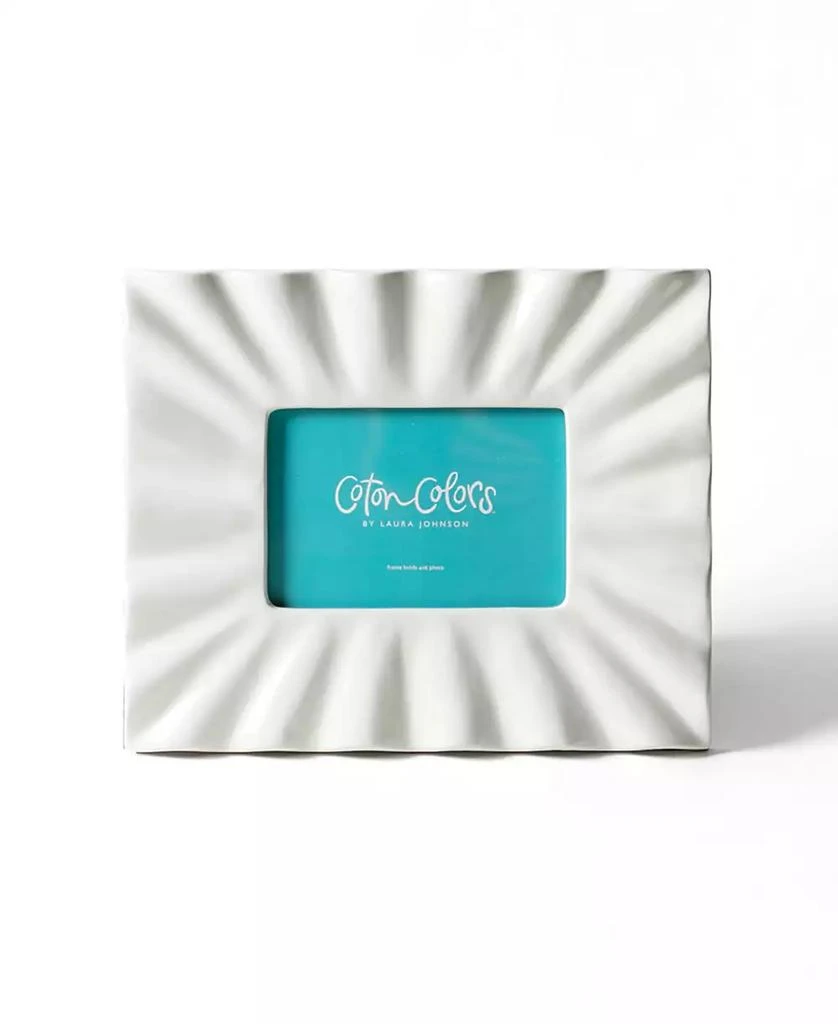 商品Coton Colors|Signature White Ruffle Frame,价格¥295,第1张图片