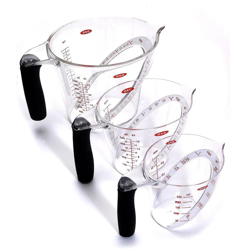 商品OXO|3-Piece Angled Measuring Cups,价格¥181,第1张图片