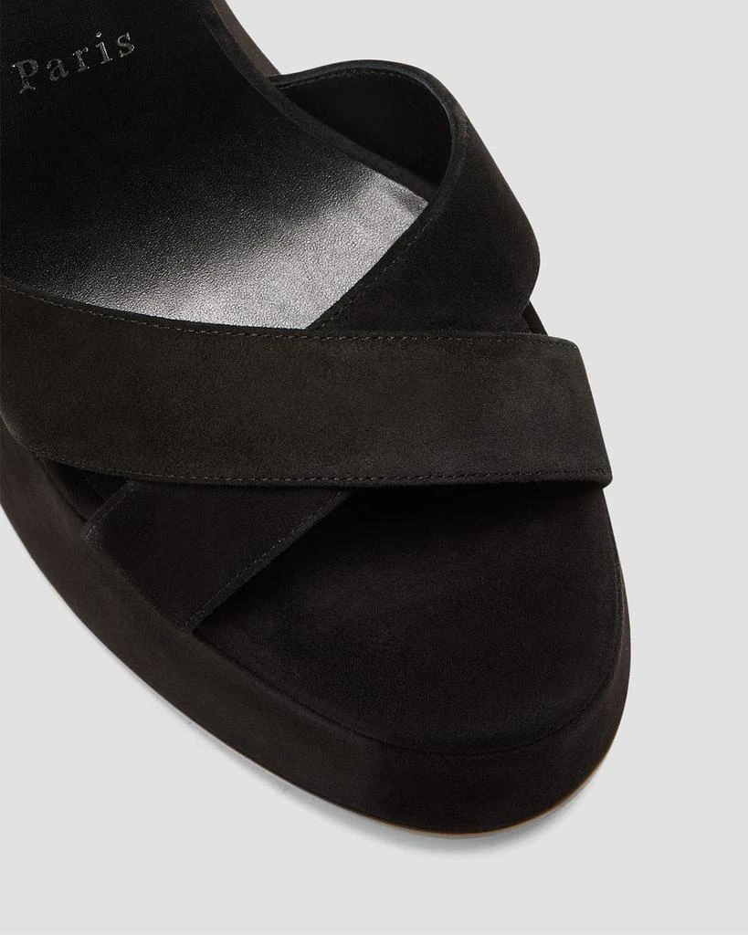 商品Christian Louboutin|Supramariza Red Sole Wedge Platform Sandals,价格¥9792,第5张图片详细描述