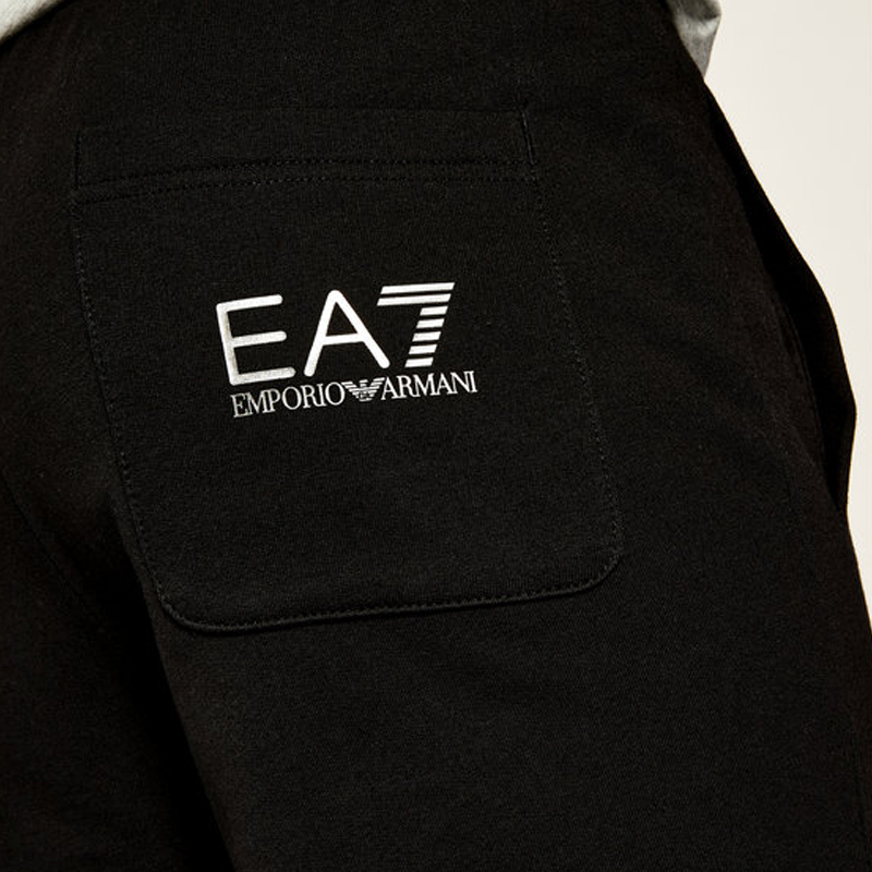 EMPORIO ARMANI 男士黑色棉质休闲裤 8NPPC1-PJ05Z-1205商品第2张图片规格展示