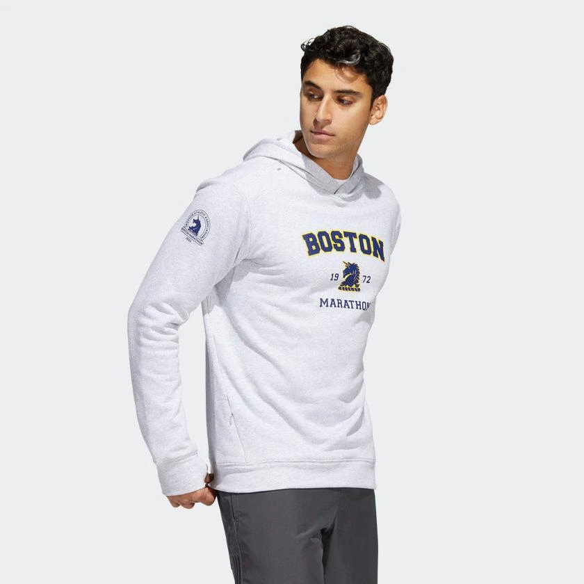 商品Adidas|Men's adidas Boston Marathon 2022 Hoodie,价格¥296,第4张图片详细描述