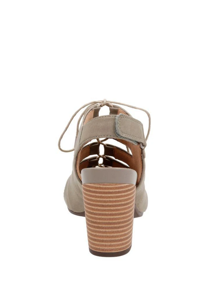 商品Clarks|Banoy Waneta Leather Cutout Sandals,价格¥596,第3张图片详细描述