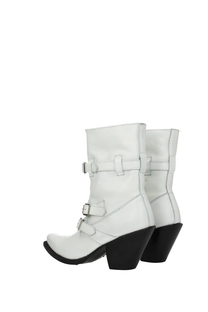 商品Celine|Ankle boots Leather White,价格¥3397,第4张图片详细描述