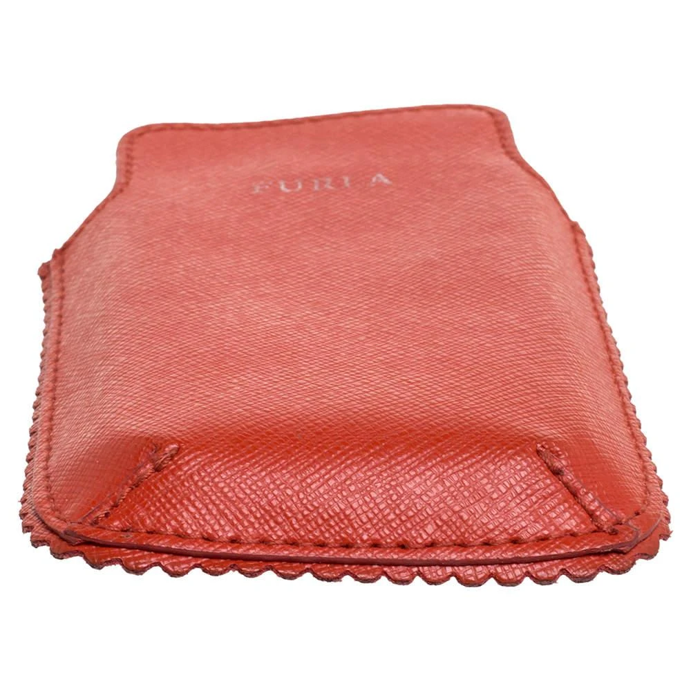 商品Furla|Furla Orange Leather Phone Case,价格¥1065,第5张图片详细描述