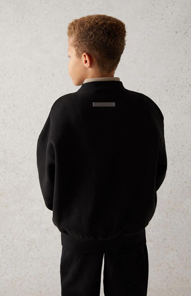 商品Essentials|Black Crew Neck Sweatshirt,价格¥187,第6张图片详细描述