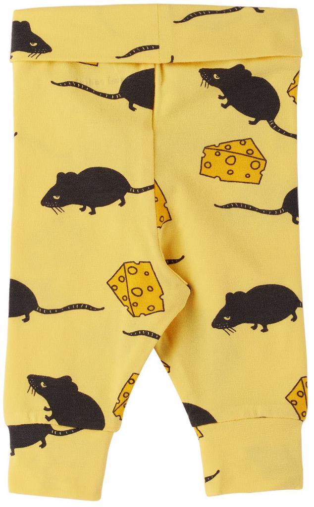 Baby Yellow Mouse Leggings商品第2张图片规格展示
