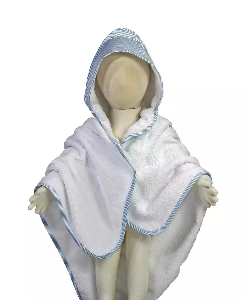 商品Baby Mode Signature|3 Stories Trading Striped Hooded Baby Bath Towel,价格¥150,第2张图片详细描述