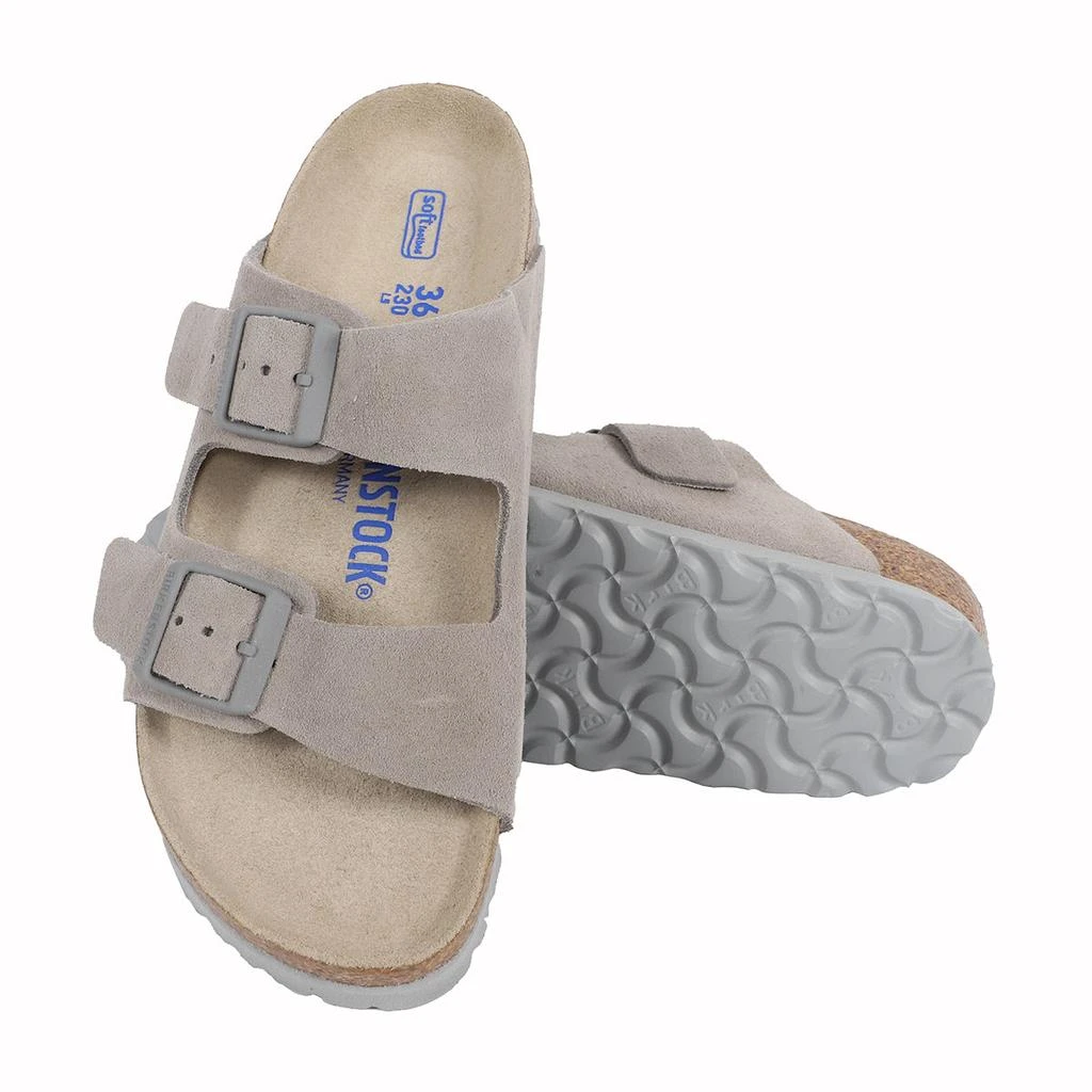 商品Birkenstock|Birkenstock Arizona Soft Footbed Suede Leather Sandals,价格¥949,第3张图片详细描述