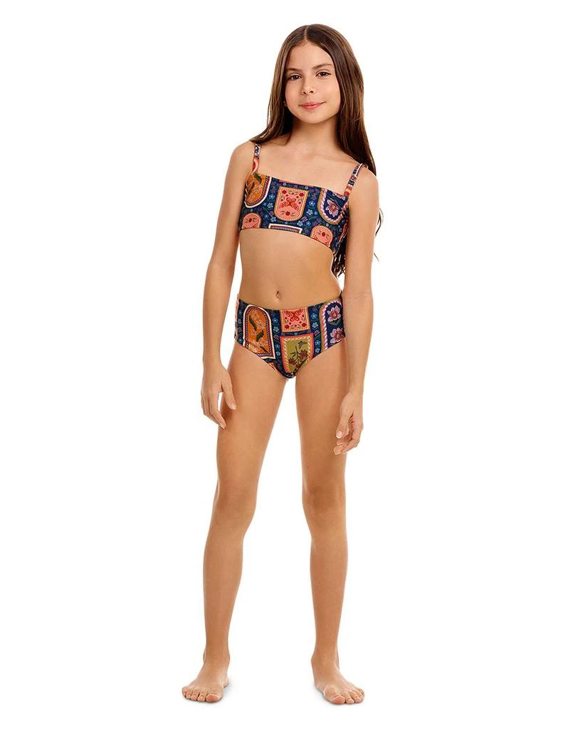 Girls' Sky Fiore Reversible Two Piece Swimsuit - Little Kid, Big Kid 商品