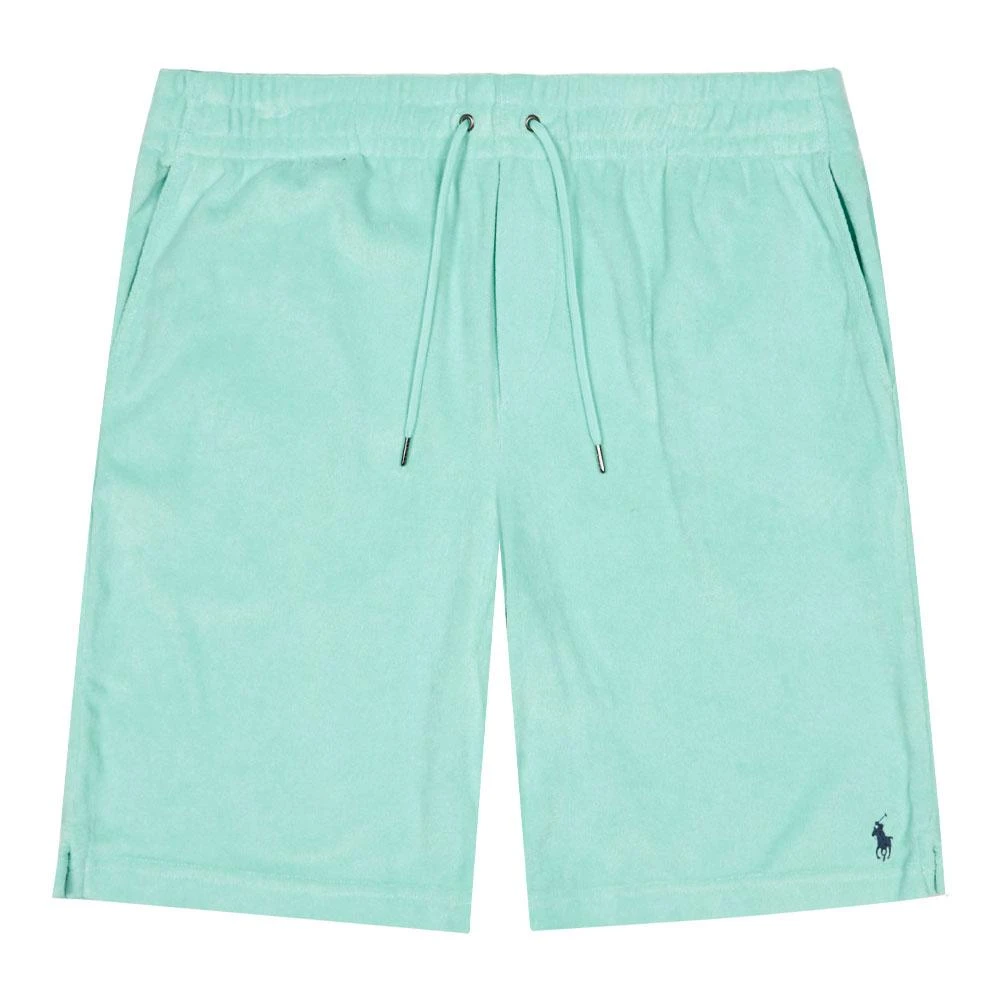 商品Ralph Lauren|Ralph Lauren Terry Shorts - Aqua,价格¥465,第1张图片