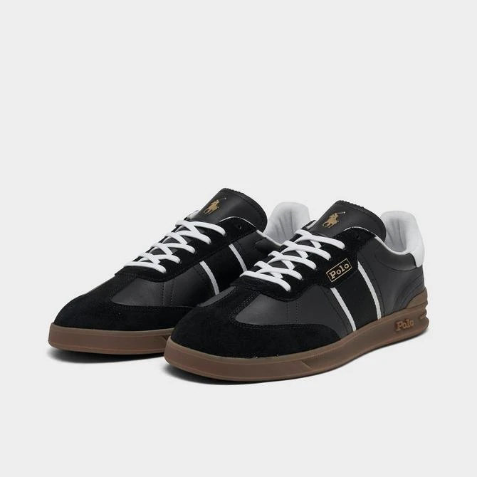 商品Ralph Lauren|Men's Polo Ralph Lauren Heritage Aera Leather Casual Shoes,价格¥261,第2张图片详细描述
