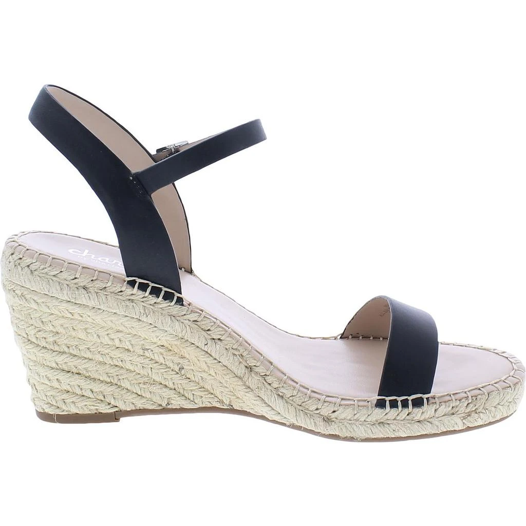 商品Charles David|Charles by Charles David Womens Noble Faux Leather Open Toe Wedge Sandals,价格¥70,第3张图片详细描述
