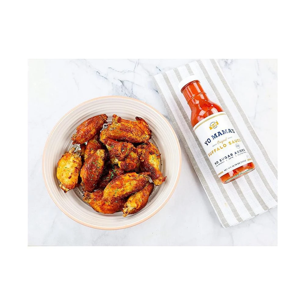 商品Yo Mama's Foods|Grilling Keto Gift Set | Includes (1 ) Buffalo Sauce, (1) Classic Ketchup, (1 ) BBQ Sauce | Keto-Paleo | All-Natural | Gluten-Free and made from Fresh Ingredients,价格¥216,第2张图片详细描述