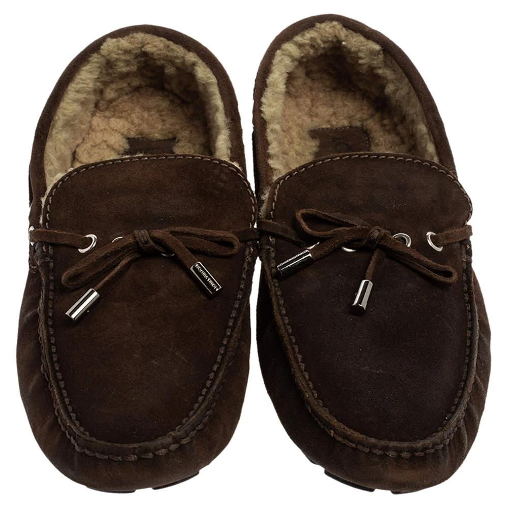 商品[二手商品] Louis Vuitton|Louis Vuitton Brown Suede Leather Arizona Slip On Loafers Size 42,价格¥3573,第3张图片详细描述