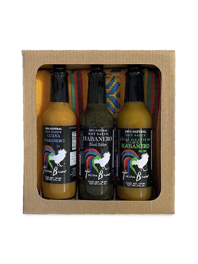 商品Verve Culture|Habanero Hot Sauce Trio & Servilleta,价格¥236,第1张图片
