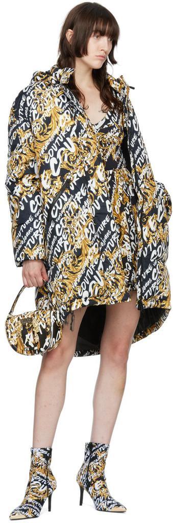 商品Versace|Black Brush Couture Scarlett Boots,价格¥1668,第7张图片详细描述
