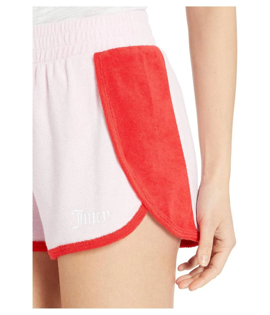 商品Juicy Couture|Color Block Group Microterry Shorts,价格¥152,第4张图片详细描述