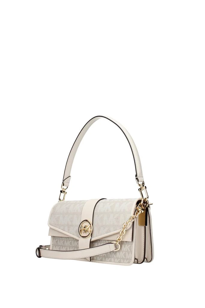 商品Michael Kors|Shoulder bags greenwich md Fabric Beige Natural,价格¥2423,第2张图片详细描述