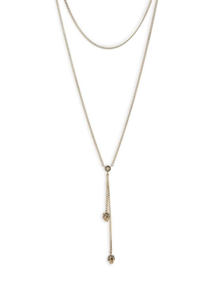 商品Alexander McQueen|Thin Chain Necklace,价格¥3338,第1张图片