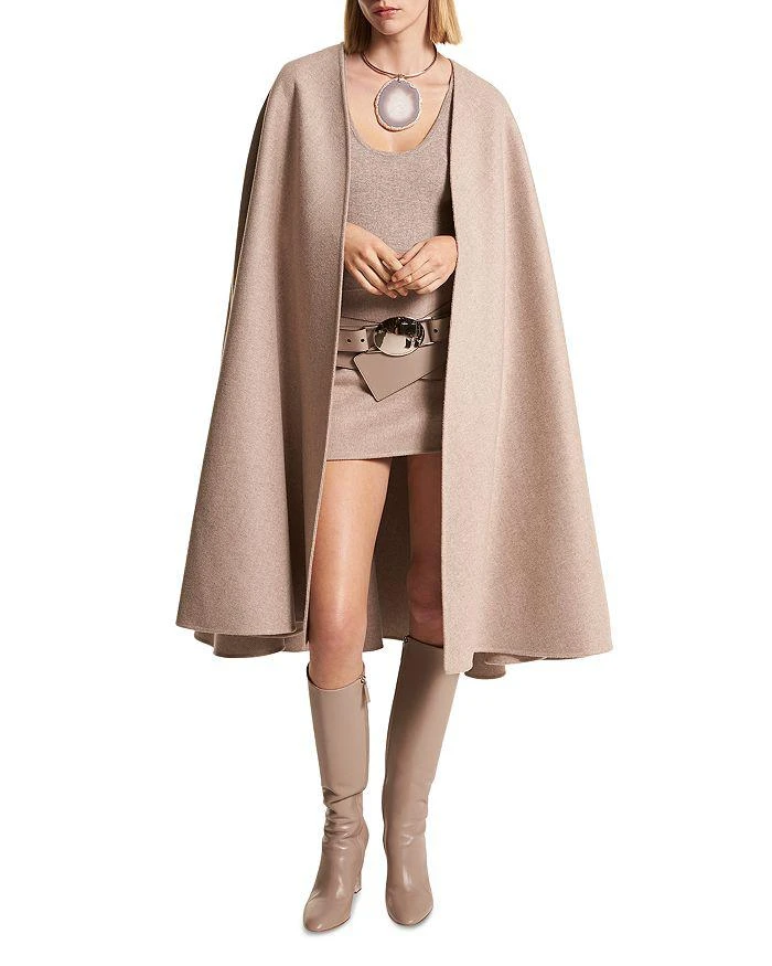 商品Michael Kors|Wool Melton Cape Coat,价格¥9545,第3张图片详细描述