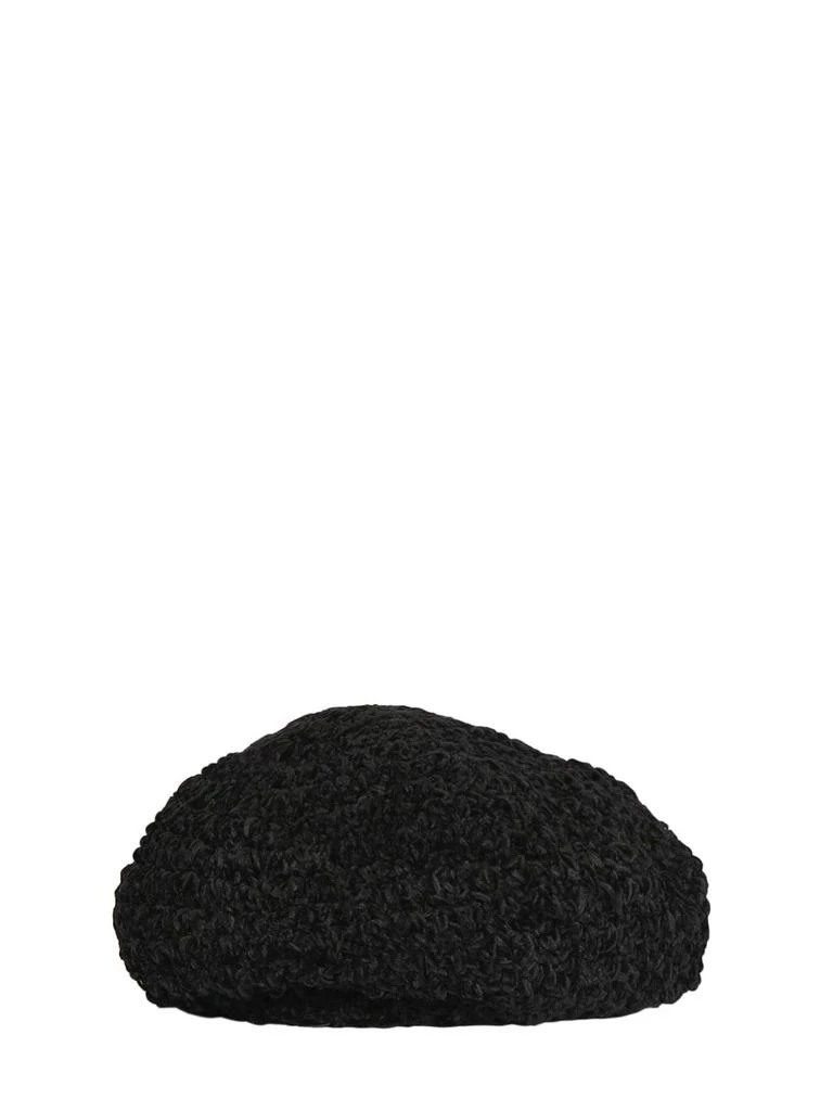 商品Ganni|Velvet Crochet Beret,价格¥513,第1张图片