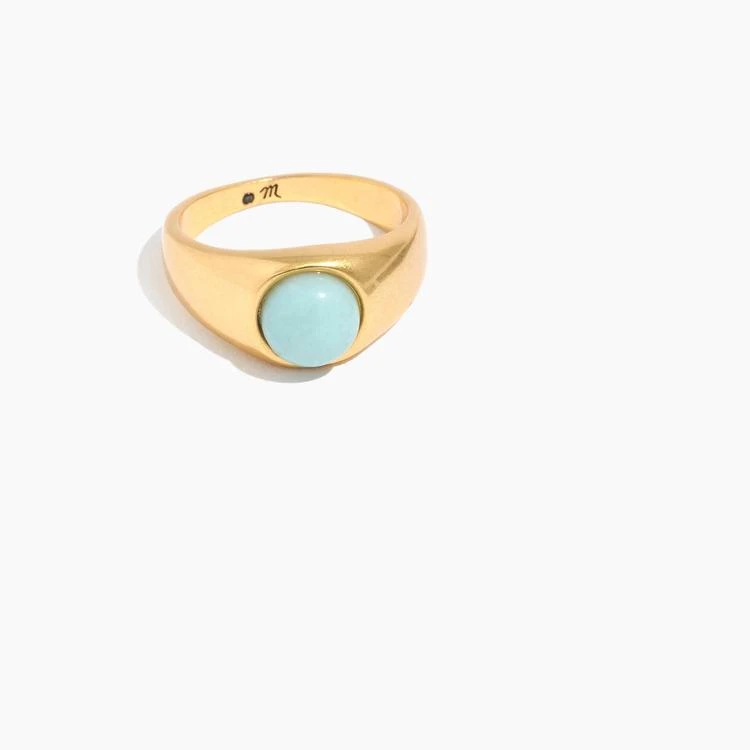 商品Madewell|Stone Signet Ring,价格¥79,第1张图片