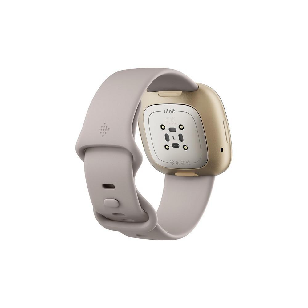 商品Fitbit|Sense Lunar White Strap Smart Watch 39mm,价格¥1880,第6张图片详细描述
