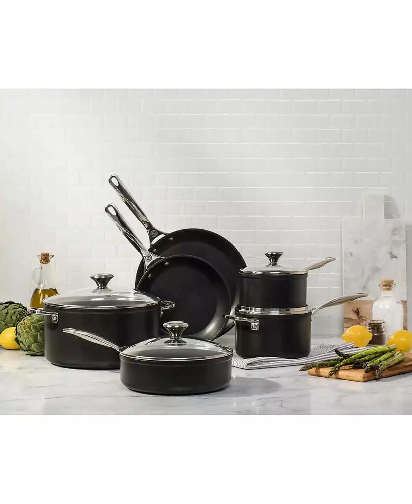 商品Le Creuset|Toughened Nonstick Pro 10-Pc. Cookware Set,价格¥4851,第2张图片详细描述
