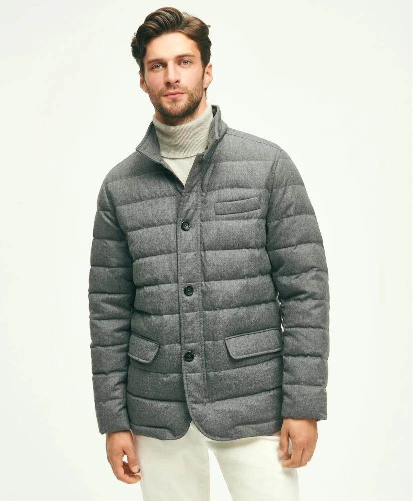 商品Brooks Brothers|Wool Down Puffer Blazer,价格¥1964,第1张图片