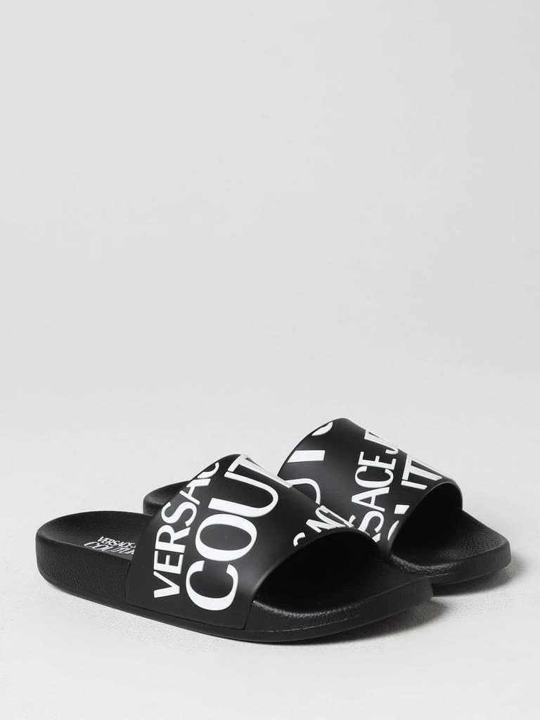商品Versace|Slides Versace Jeans Couture in rubber,价格¥526,第2张图片详细描述