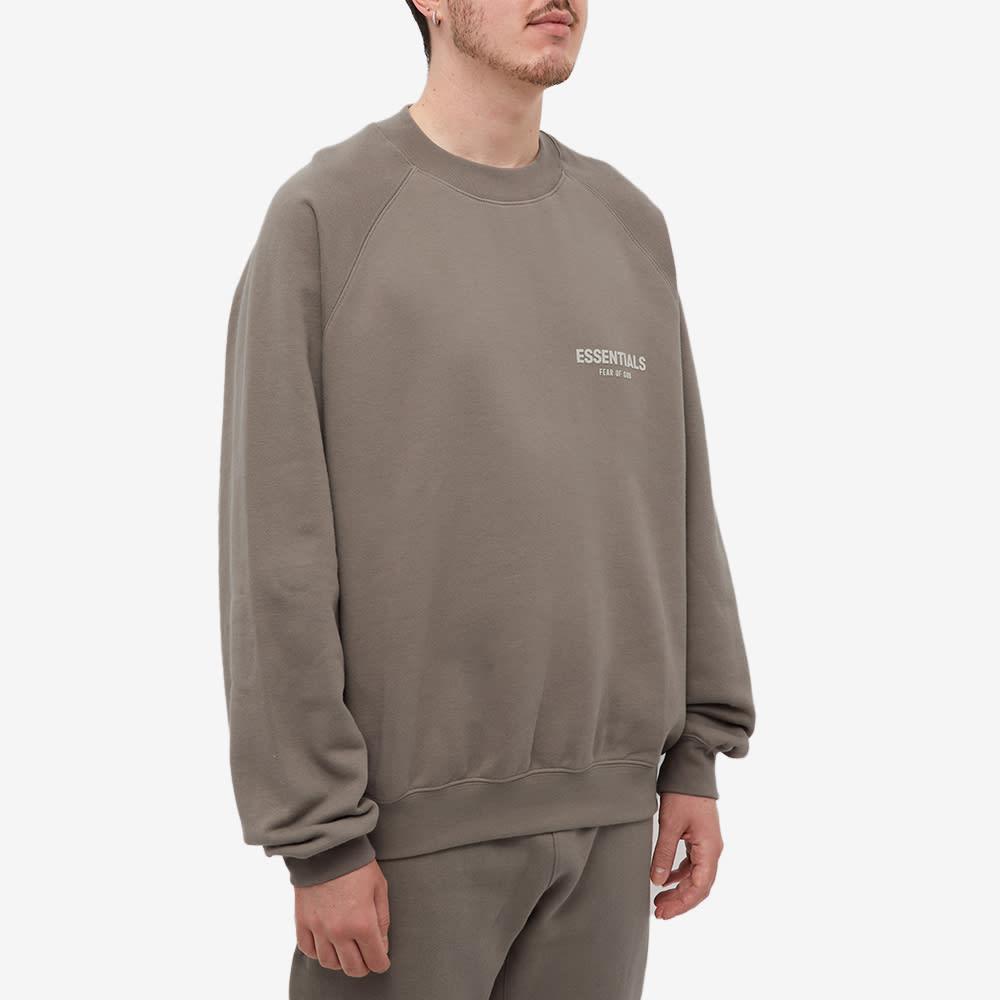 Fear of God ESSENTIALS Logo Crew Neck Sweat - Desert Taupe商品第2张图片规格展示