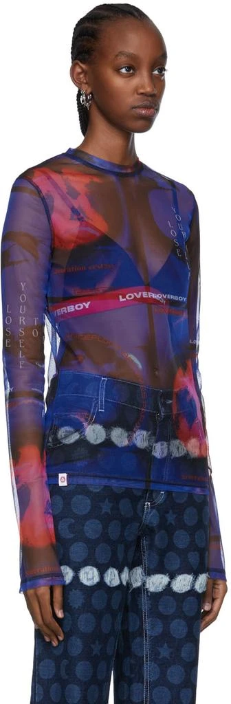 商品Charles Jeffrey Loverboy|Blue George Allen Polyester T-Shirt,价格¥508,第2张图片详细描述