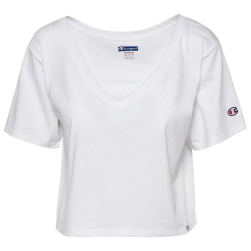 商品CHAMPION|Champion Lightweight Sport V-Neck T-Shirt - Women's,价格¥270,第2张图片详细描述